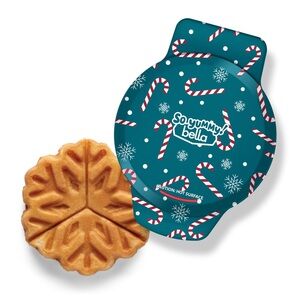 Blue Snowflake Mini Waffle Maker